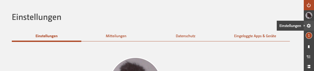 Einstellungen
