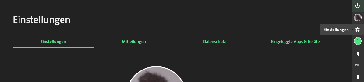 Einstellungen