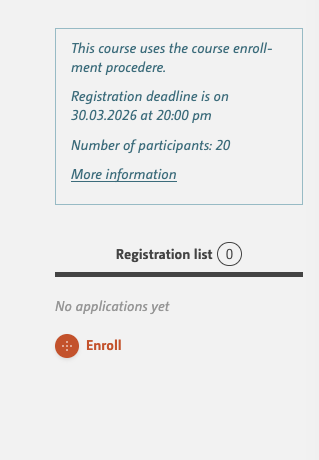 register within the workspace