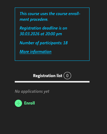 register within the workspace