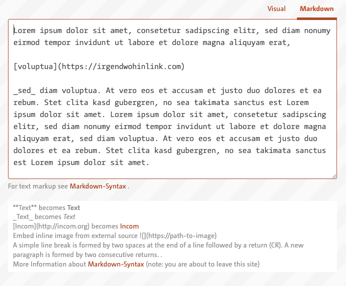 editor markdown