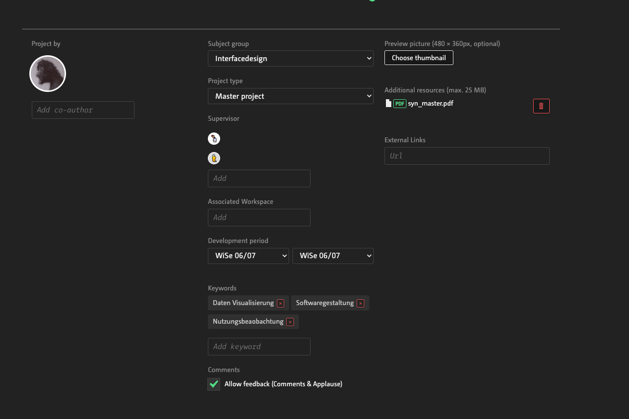 add metadata