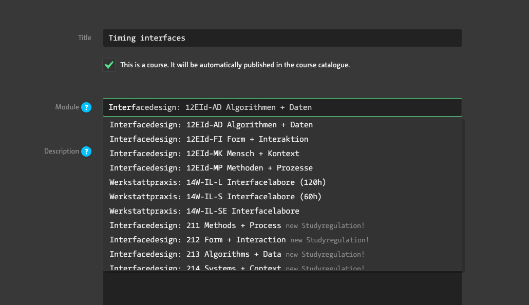 Manage Workspace 